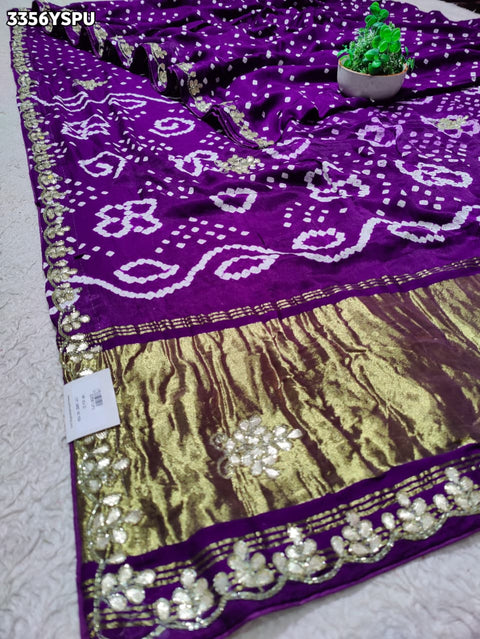 KcPc New Premium Modal Silk Bandhani Saree for Festive Occasions   VND