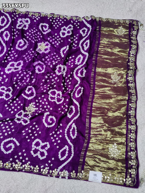 KcPc New Premium Modal Silk Bandhani Saree for Festive Occasions   VND