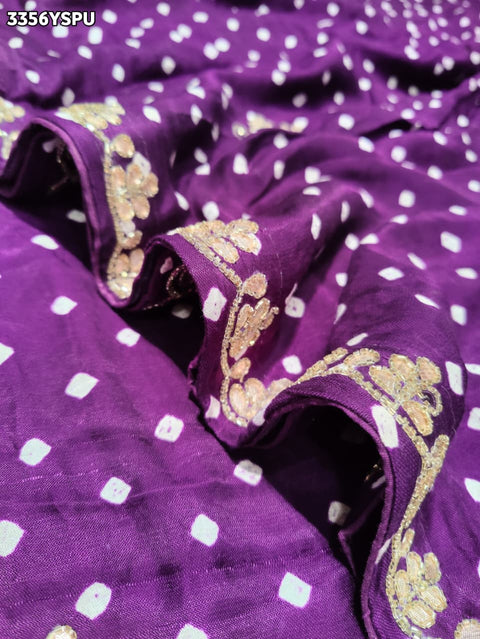 KcPc New Premium Modal Silk Bandhani Saree for Festive Occasions   VND