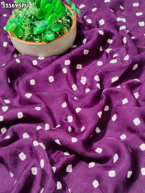 KcPc New Premium Modal Silk Bandhani Saree for Festive Occasions   VND