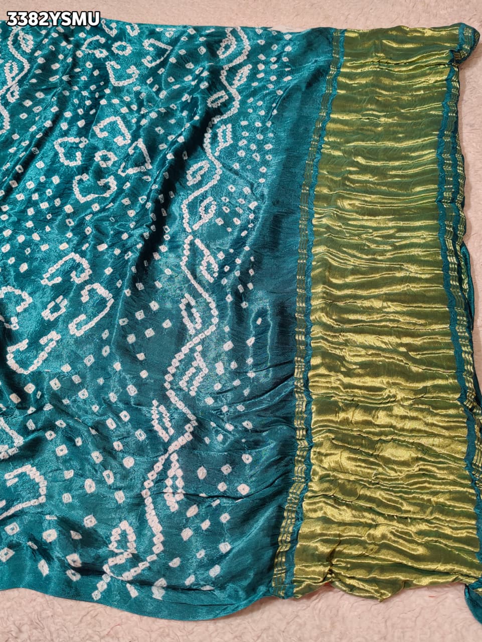 KcPc New Royal Bandhani Gaji Silk Saree for Festive Wear AAB