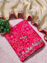 Buy New Designer Saree With Traditional Gotapatti Work KcPc 