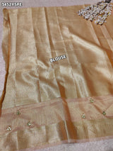 Buy Banarasi Style Saree with Cutdana Work KcPc