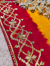 Buy New Premium Festive Saree with Traditional Gotapatti Work KcPc