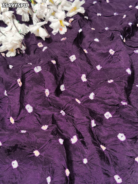 Buy New Elegant Bandhani Saree With Festive Wear KcPc