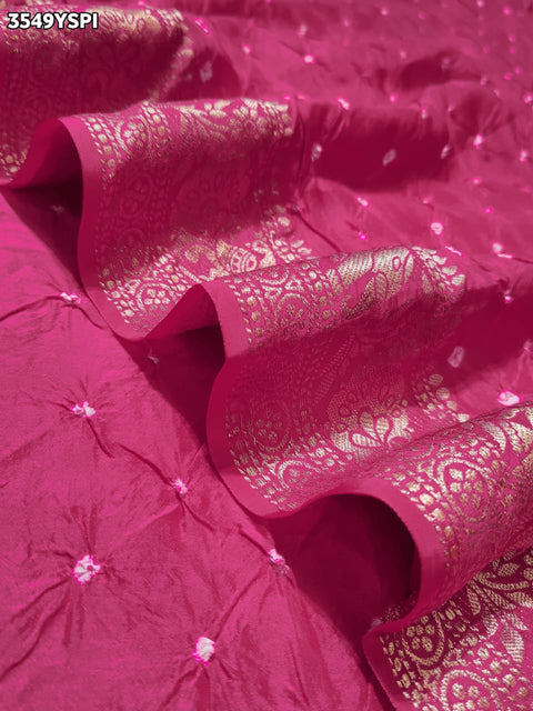 Buy New Elegant Bandhani Saree With Festive Wear KcPc