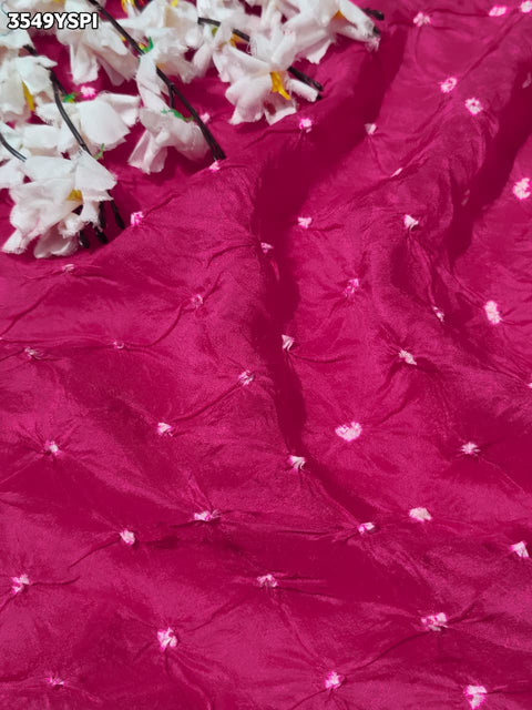 Buy New Elegant Bandhani Saree With Festive Wear KcPc