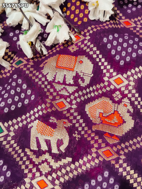 KcPc New Traditional Bandhani Pattern Georgette Saree – Festive Special  MOHI