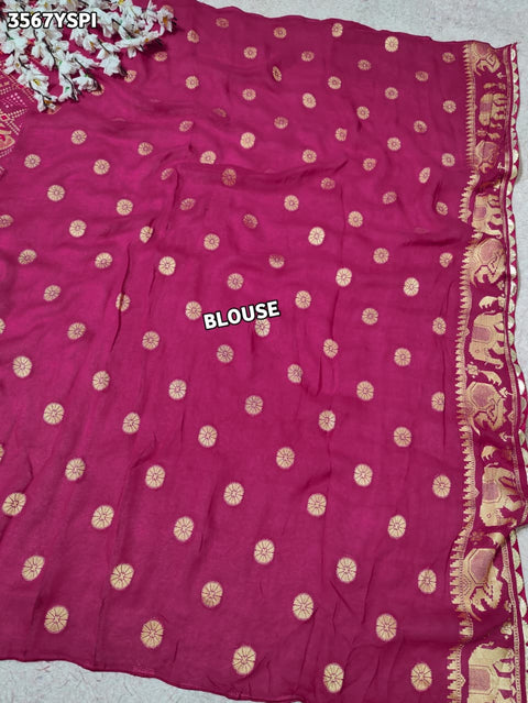 Buy New Designer Bandhani Saree With Festive Wear KcPc