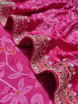 Buy New Elegant Traditional Saree with Floral Print Work KcPc