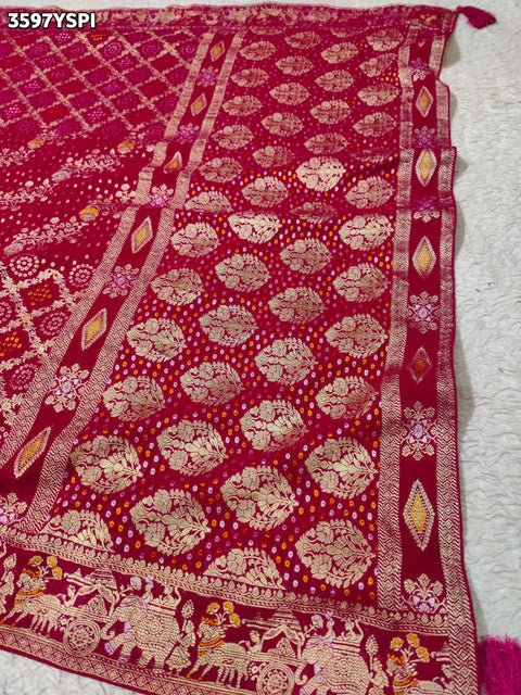 KcPc New Premium Georgette Saree with Intricate Cutdana Detailing VK