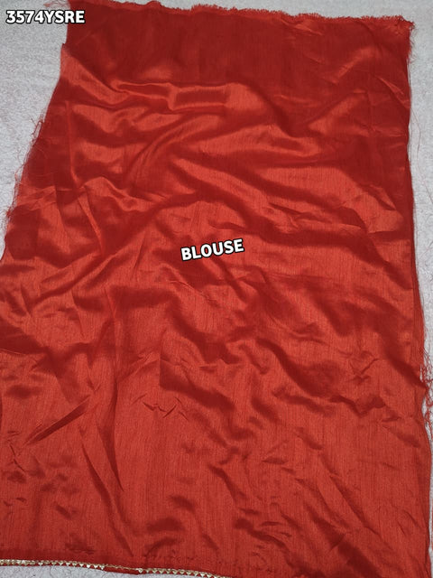 KcPc New Elegant Georgette Faag Style Saree with Gotapatti Work  PDM