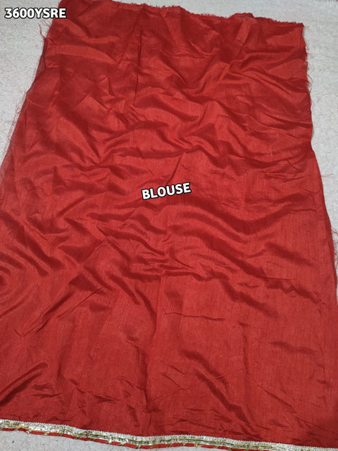 KcPc New Festive Special Georgette Faag Style Saree with Gotapatti Work   PDM