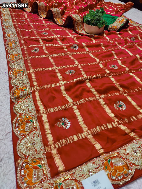 KcPc New Royal GhathChola Modal Silk Festive Wear Saree  VK