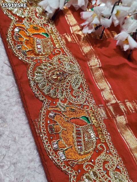 KcPc New Royal GhathChola Modal Silk Festive Wear Saree  VK