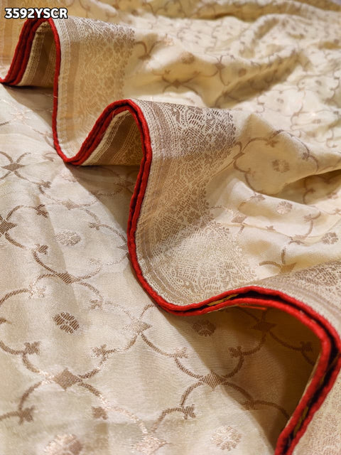 KcPc New Graceful Banarasi Pattern Dola Silk Saree with Blouse  VK