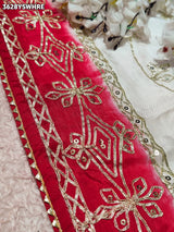 Buy New Festive Faag Style Saree With Gotapatti Work KcPc