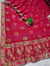 Buy New Festive Bandhani Saree with Cutdana Work KcPc