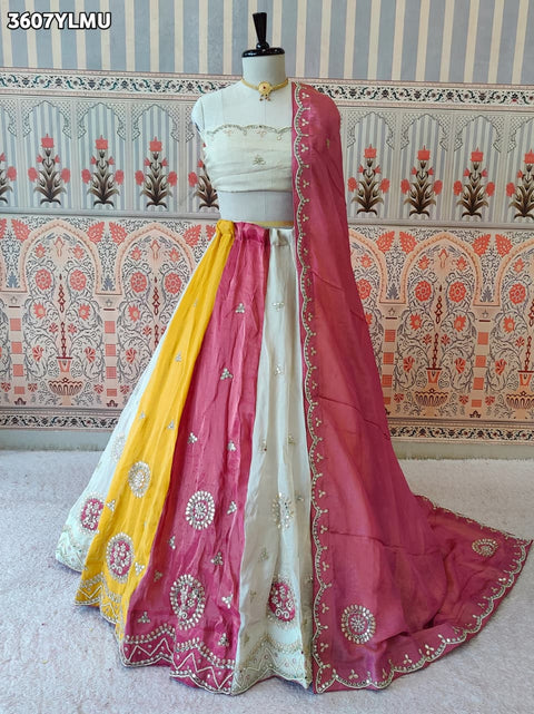 Buy New Traditional Lehenga with Gotapatti Work KcPc