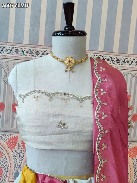 Buy New Traditional Lehenga with Gotapatti Work KcPc