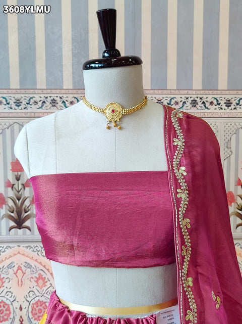 Buy Traditional Lehenga with GotaPatti Work KcPc