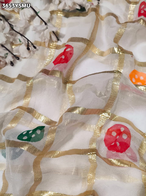 Buy New Faag Style Saree with Festive Wear KcPc 