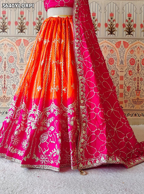 Buy New Traditional Lehenga with GotaPatti Work KcPc