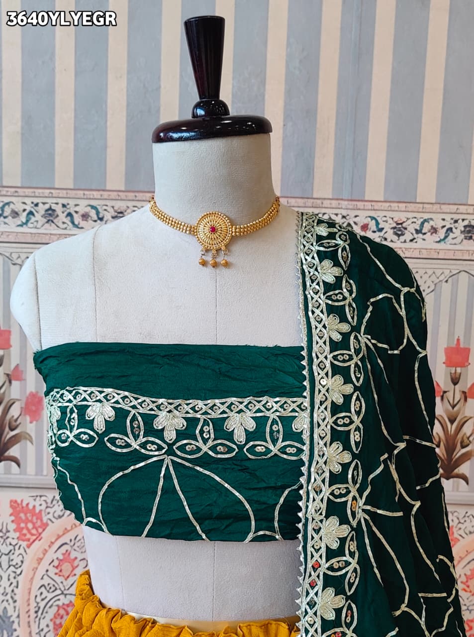 Buy New Traditional Lehenga with GotaPatti Work KcPc