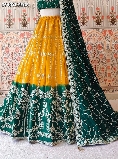 Buy New Traditional Lehenga with GotaPatti Work KcPc