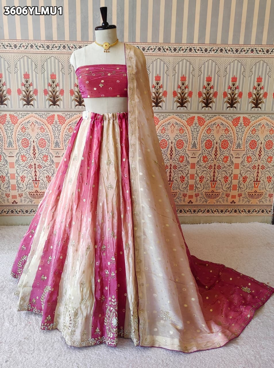 Buy New Premium Bandhani Traditional Wear Lehenga KcPc