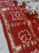 Buy Traditional Gatchola Dupatta with Rich Jari Weaving KcPc