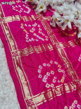 Buy Traditional Gatchola Dupatta with Rich Jari Weaving KcPc