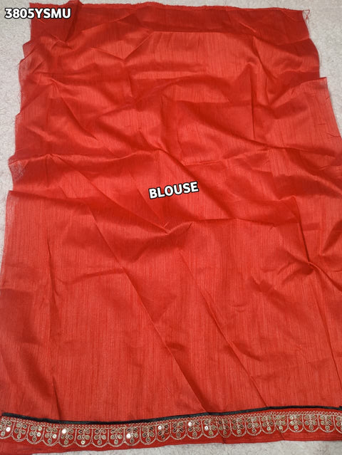 KcPc New Chiffon Bandhani Style Saree with Tari Work STL