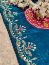 Buy New Patola Style Saree with Cutdana Work KcPc
