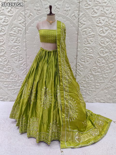 Buy New Festive Special Bandhani Lehenga KcPc