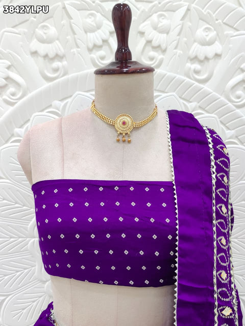 Buy New Premium Lehenga with Stunning Gotapatti Finish KcPc