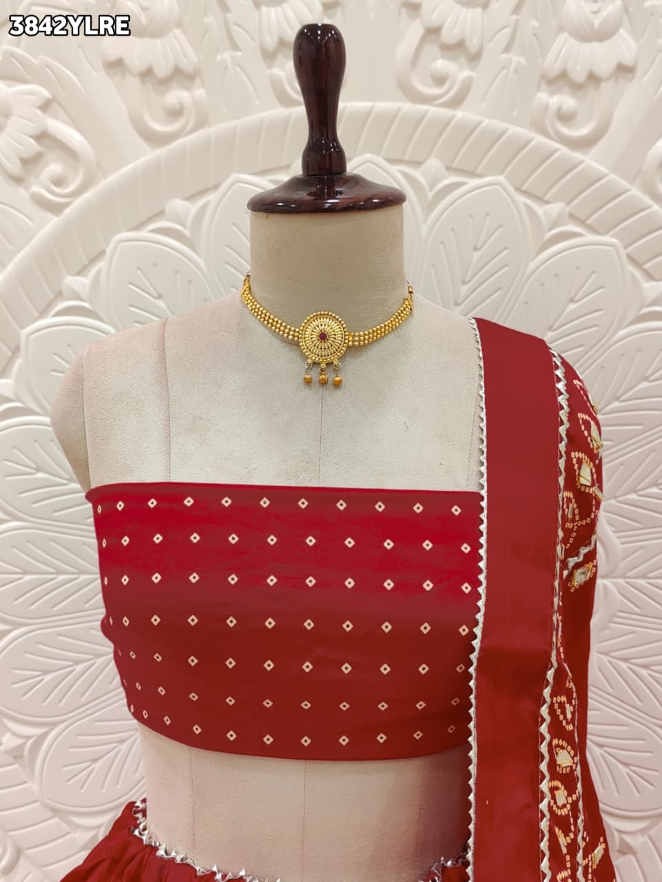 Buy New Premium Lehenga with Stunning Gotapatti Finish KcPc
