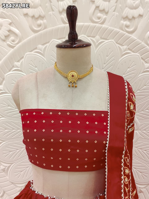 Buy New Premium Lehenga with Stunning Gotapatti Finish KcPc