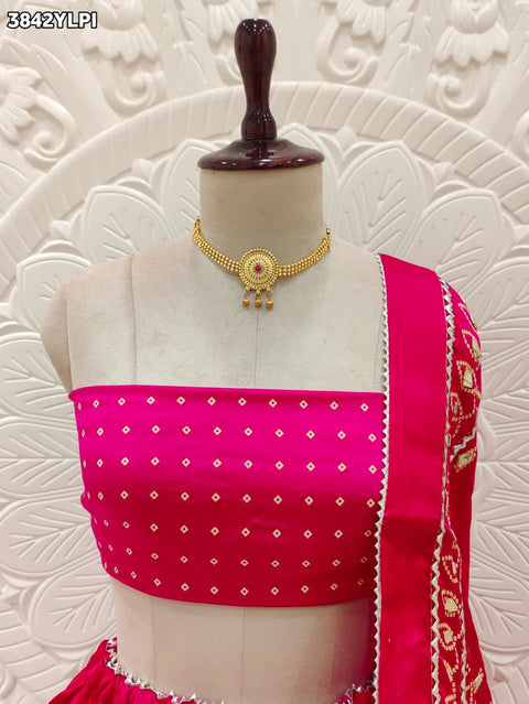 Buy New Premium Lehenga with Stunning Gotapatti Finish KcPc