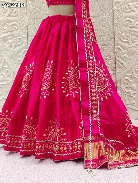 Buy New Premium Lehenga with Stunning Gotapatti Finish KcPc