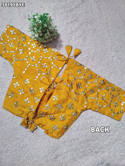 Buy HO Silk Designer Style Gota patti Work KcPc