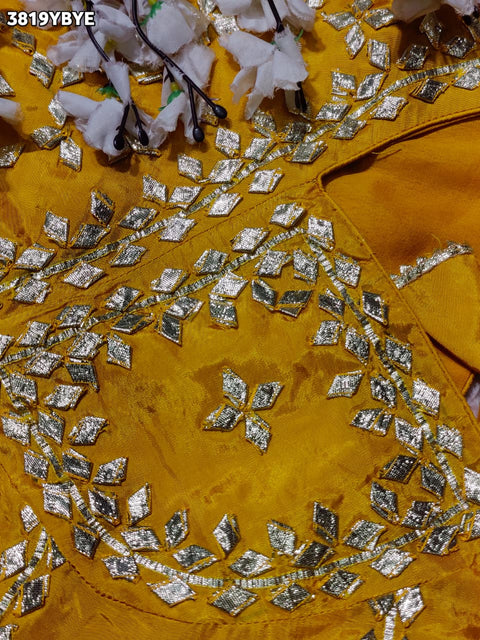 Buy HO Silk Designer Style Gota patti Work KcPc