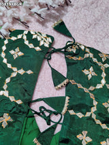 Buy HO Silk Designer Style Gota patti Work KcPc