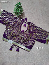 Buy HO Silk Designer Style Gota patti Work KcPc