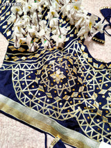 Buy HO Silk Designer Style Gota patti Work KcPc