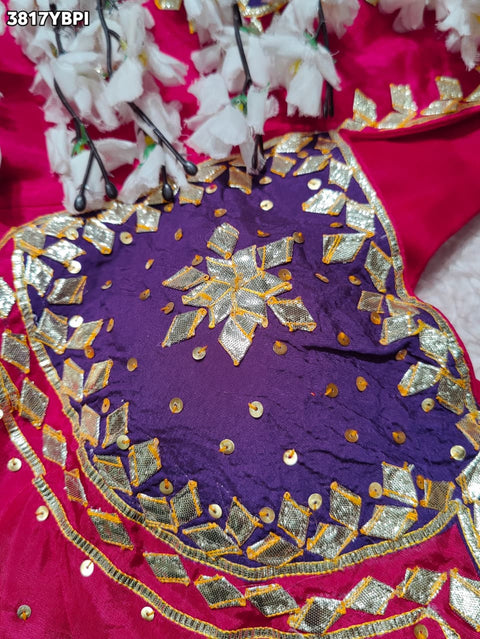 Buy HO Silk Designer Style Gota patti Work KcPc