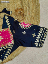 Buy HO Silk Designer Style Gota patti Work KcPc image 3