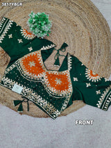 Buy HO Silk Designer Style Gota patti Work KcPc image 1