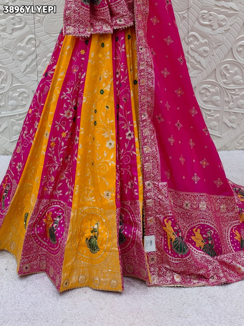 KcPc Royal Festive Dola Silk Lehenga Classic Banarasi Design GOR