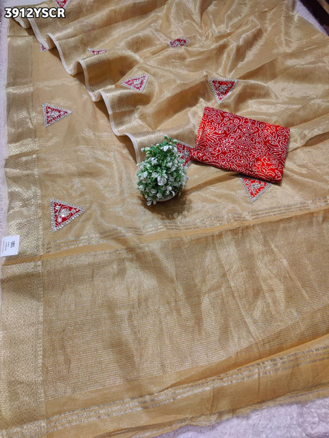 Buy Traditional Banarasi Style Saree Kcpc